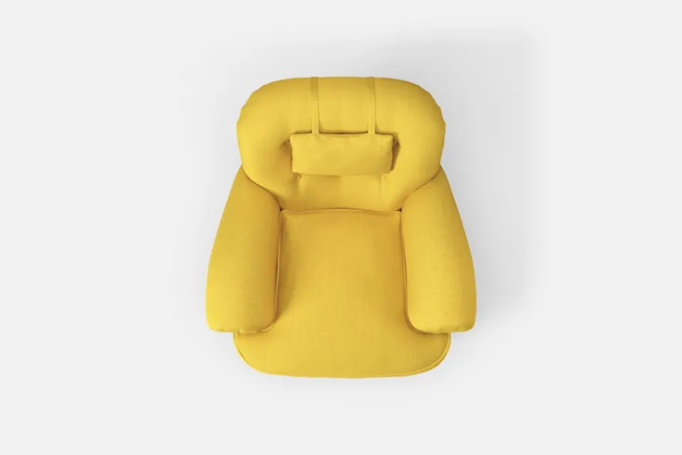 Fåtöljer*Josef Frank Fåtölj 336 Vägen, Ockra