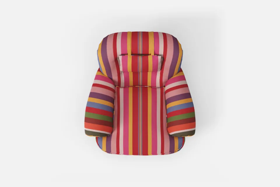 Fåtöljer*Josef Frank Fåtölj 336 Hamaca Rojo, Multi