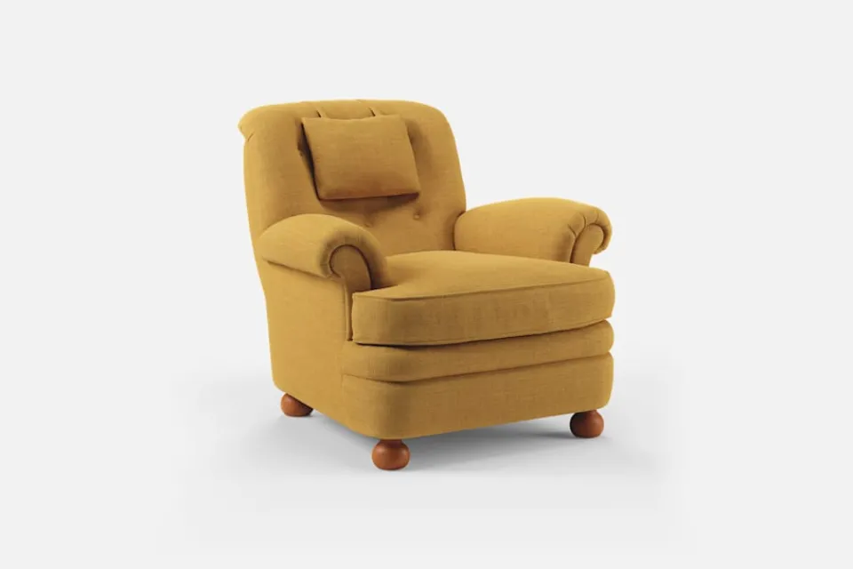 Fåtöljer*Josef Frank Fåtölj 336 Möbellin, Bärnsten