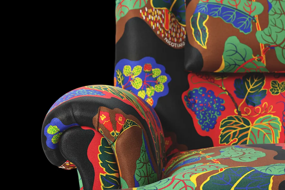 Fåtöljer*Josef Frank Fåtölj 336 Poisons, Multi