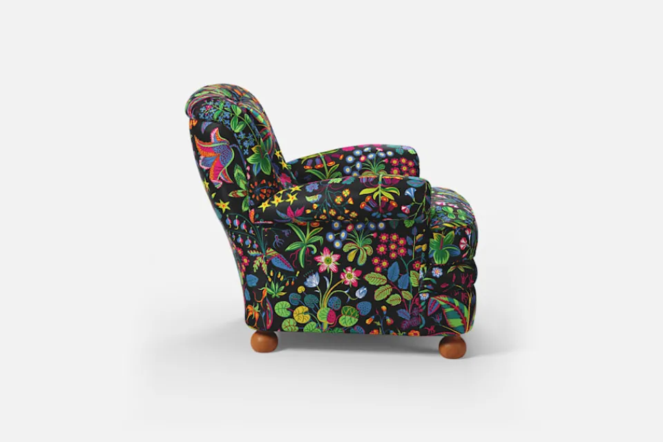 Fåtöljer*Josef Frank Fåtölj 336 Under Ekvatorn, Svart