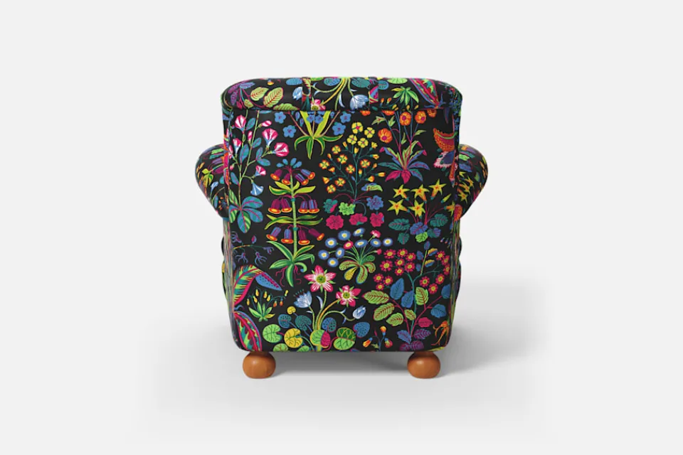 Fåtöljer*Josef Frank Fåtölj 336 Under Ekvatorn, Svart