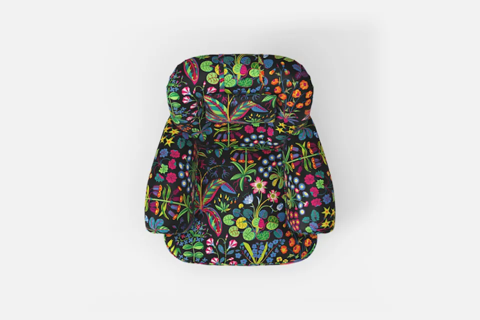 Fåtöljer*Josef Frank Fåtölj 336 Under Ekvatorn, Svart