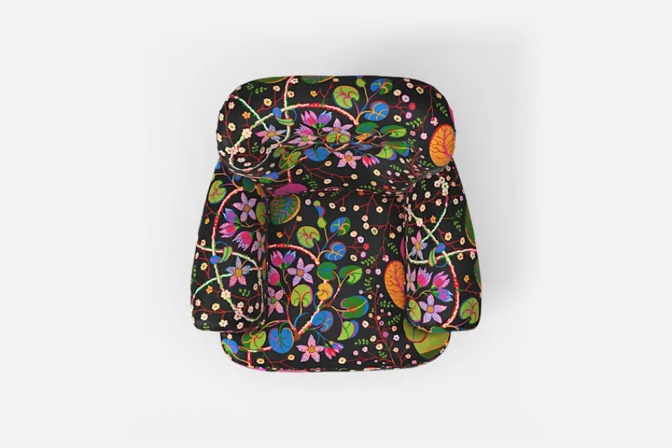 Fåtöljer*Josef Frank Fåtölj 568 Teheran, Svart