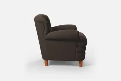 Fåtöljer*Josef Frank Fåtölj 568 Möbellin, Mörkbrun