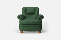 Fåtöljer*Josef Frank Fåtölj 336 Vägen, Mörkgrön