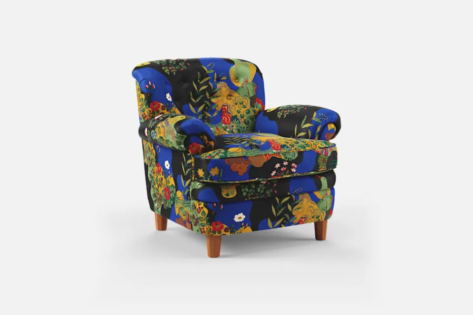 Fåtöljer*Josef Frank Fåtölj 568 Anakreon, Svart