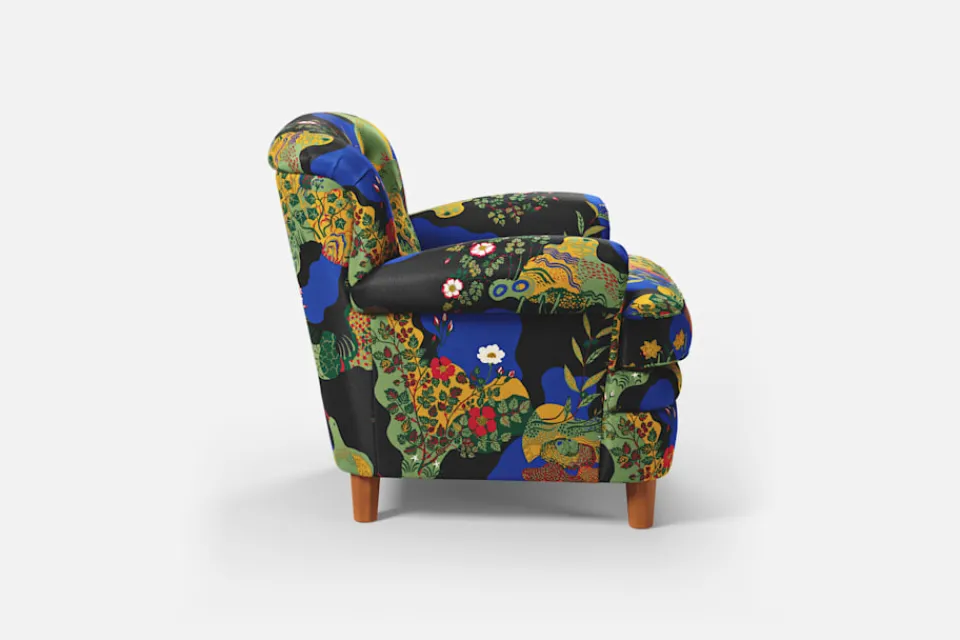 Fåtöljer*Josef Frank Fåtölj 568 Anakreon, Svart