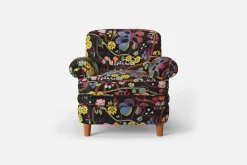 Fåtöljer*Josef Frank Fåtölj 568 Baranquilla, Svart