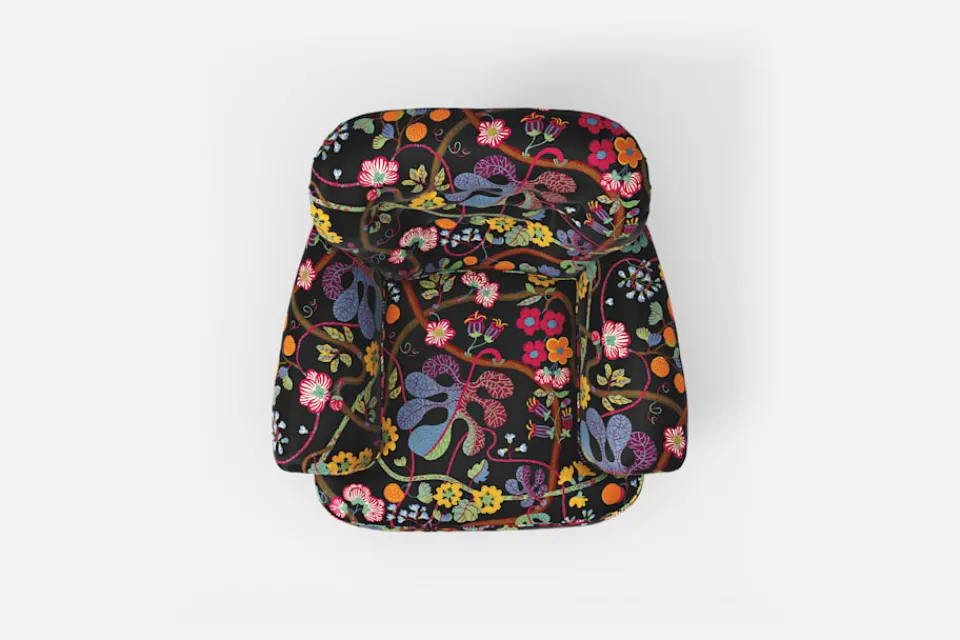 Fåtöljer*Josef Frank Fåtölj 568 Baranquilla, Svart