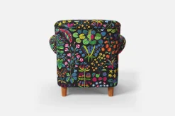 Fåtöljer*Josef Frank Fåtölj 568 Under Ekvatorn, Svart