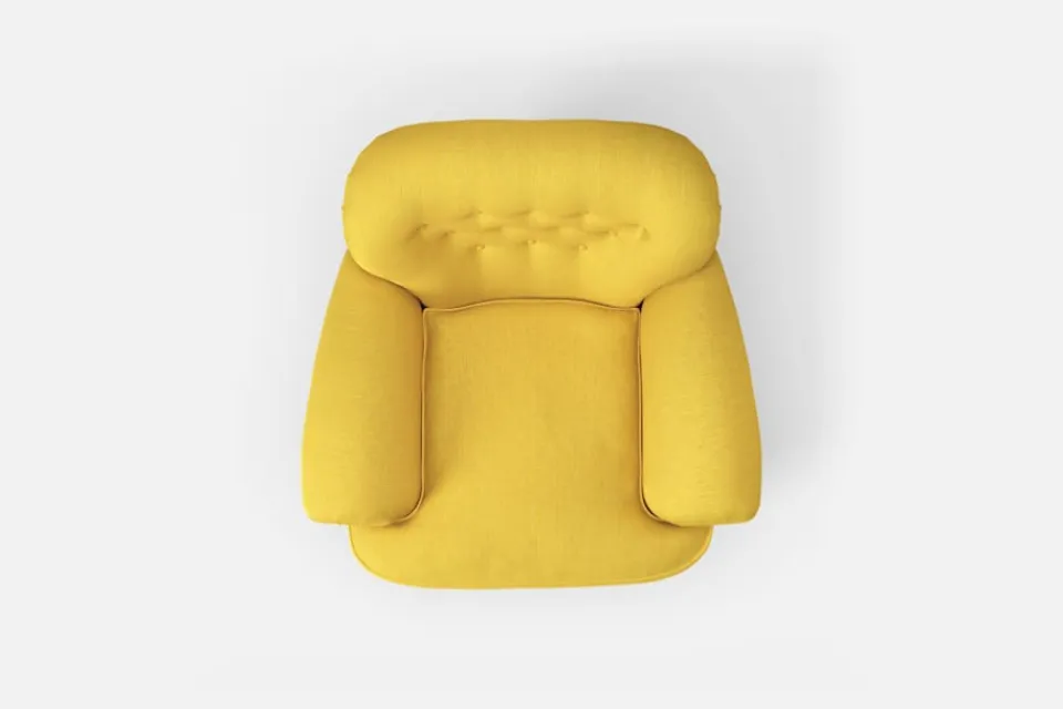 Fåtöljer*Josef Frank Fåtölj 568 Vägen, Ockra