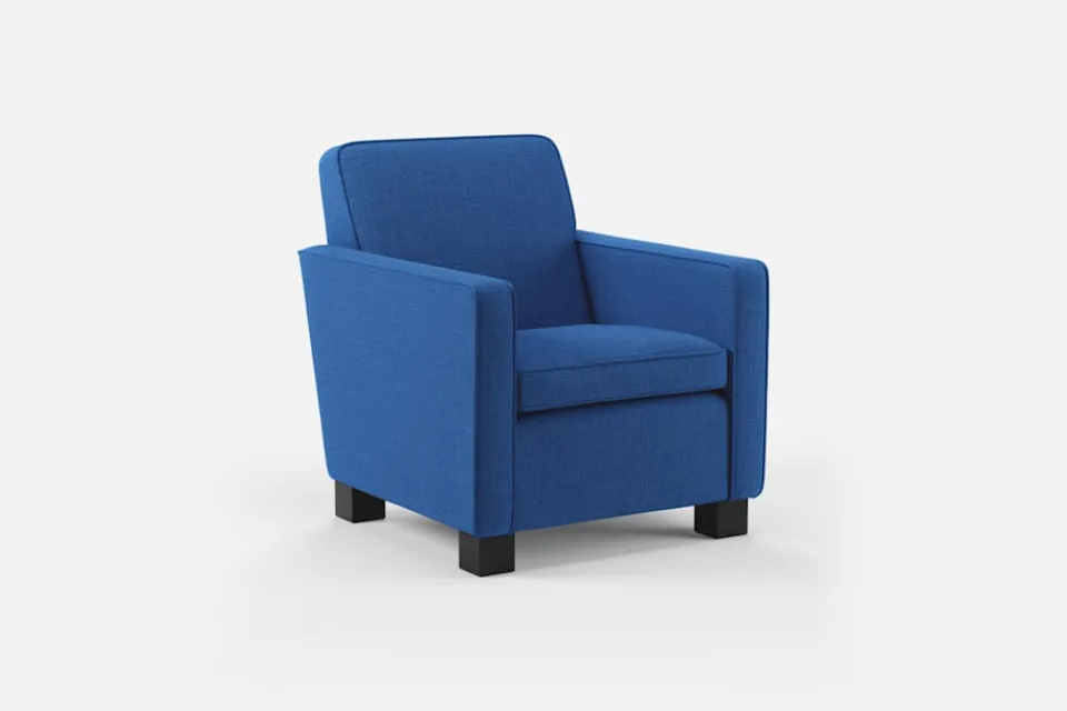 Fåtöljer*Björn Trägårdh Fåtölj 219 Möbellin, Blå