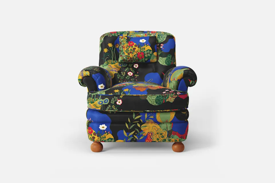 Fåtöljer*Josef Frank Fåtölj 336 Anakreon, Svart