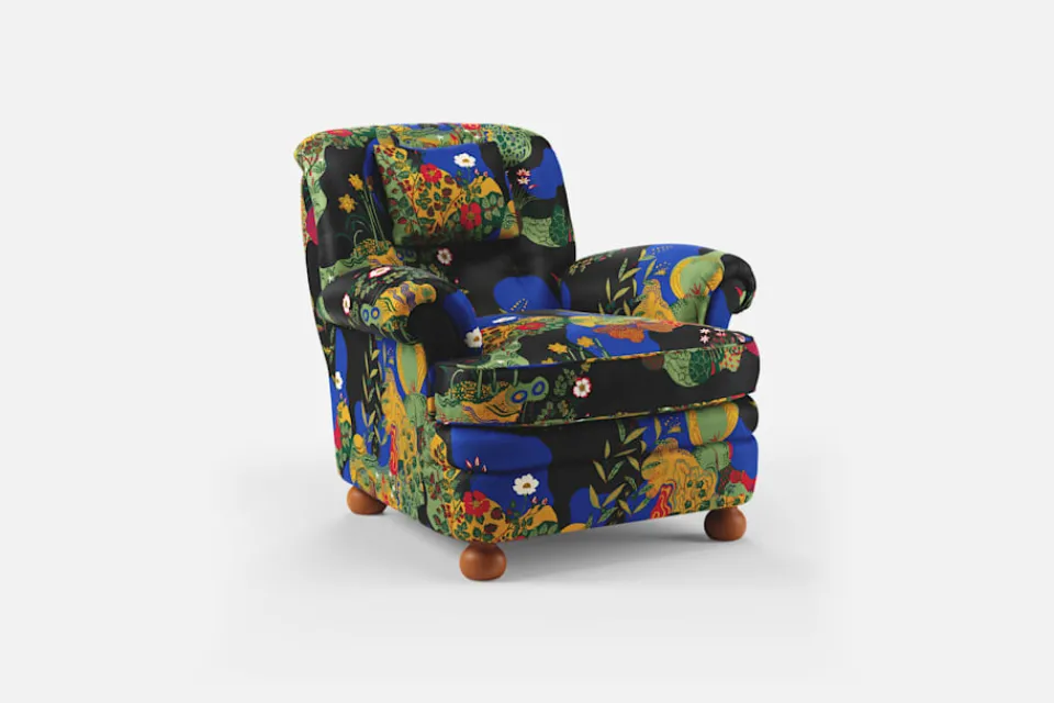 Fåtöljer*Josef Frank Fåtölj 336 Anakreon, Svart