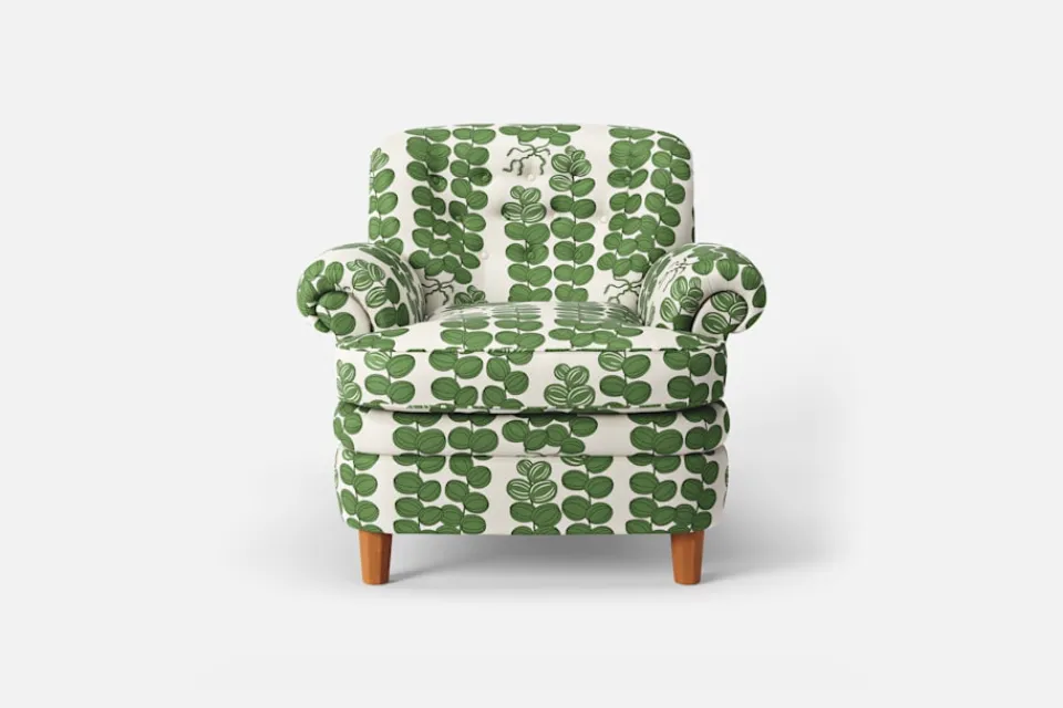 Fåtöljer*Josef Frank Fåtölj 568 Celotocaulis, Grön