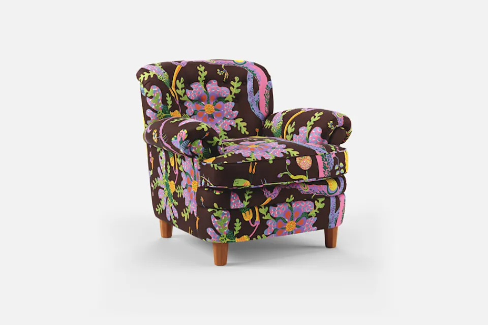 Fåtöljer*Josef Frank Fåtölj 568 Hawai, Brun