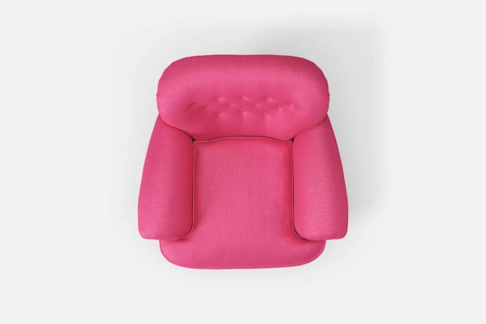 Fåtöljer*Josef Frank Fåtölj 568 Vägen, Cerise