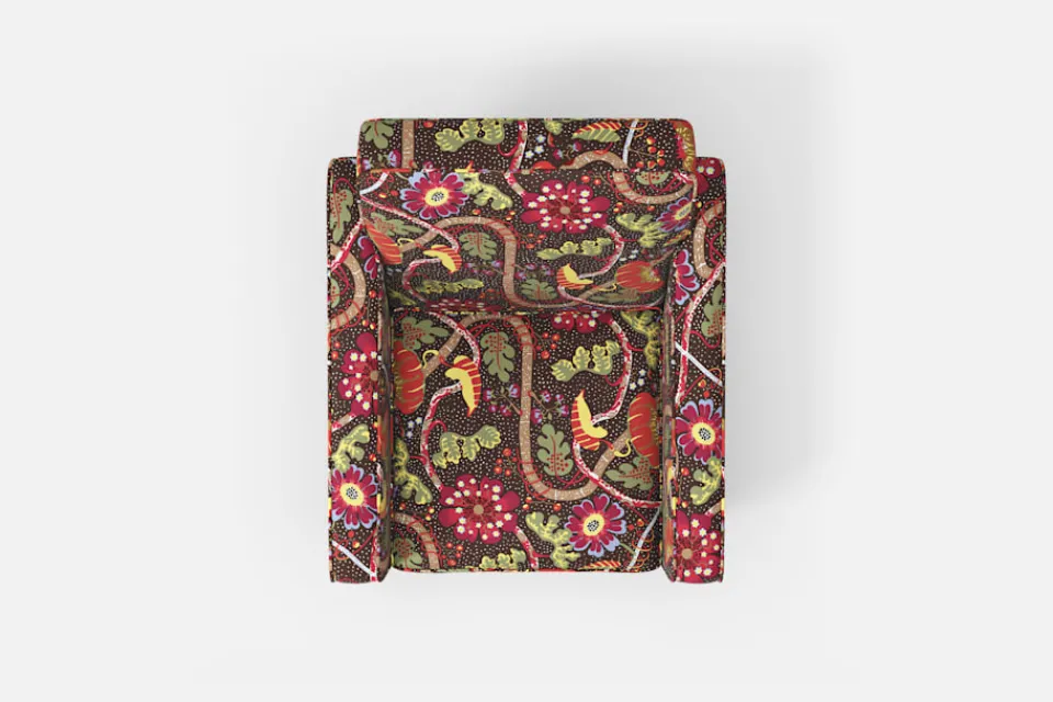 Fåtöljer*Björn Trägårdh Fåtölj 219 Mirakel, Mörkbrun