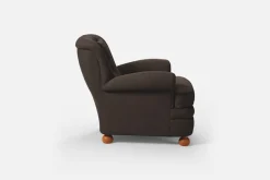 Fåtöljer*Josef Frank Fåtölj 336 Möbellin, Mörkbrun