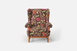 Fåtöljer*Ragnar Helsén Fåtölj 3543 Oxford Mirakel, Mörkbrun