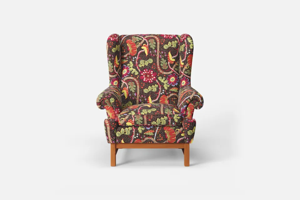 Fåtöljer*Ragnar Helsén Fåtölj 3543 Oxford Mirakel, Mörkbrun