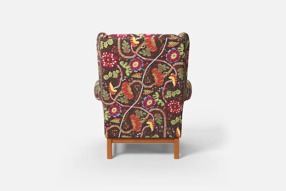 Fåtöljer*Ragnar Helsén Fåtölj 3543 Oxford Mirakel, Mörkbrun