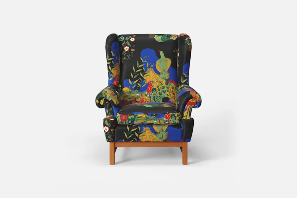 Fåtöljer*Ragnar Helsén Fåtölj 3543 Oxford Anakreon, Svart