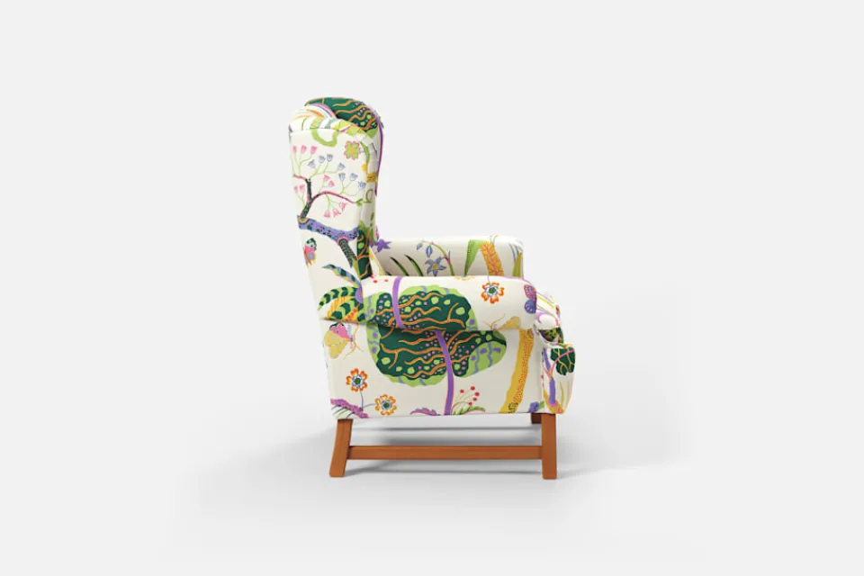 Fåtöljer*Ragnar Helsén Fåtölj 3543 Oxford Hawai, Vit