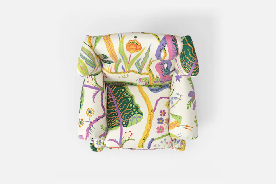 Fåtöljer*Ragnar Helsén Fåtölj 3543 Oxford Hawai, Vit