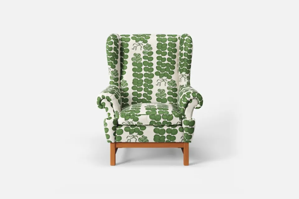 Fåtöljer*Ragnar Helsén Fåtölj 3543 Oxford Celotocaulis, Grön