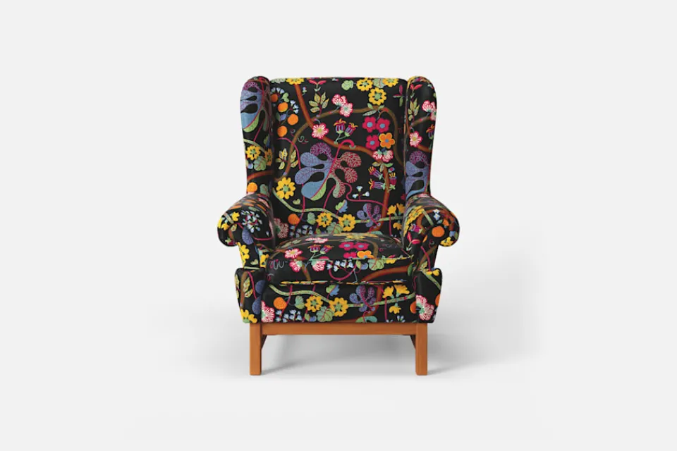 Fåtöljer*Ragnar Helsén Fåtölj 3543 Oxford Baranquilla, Svart