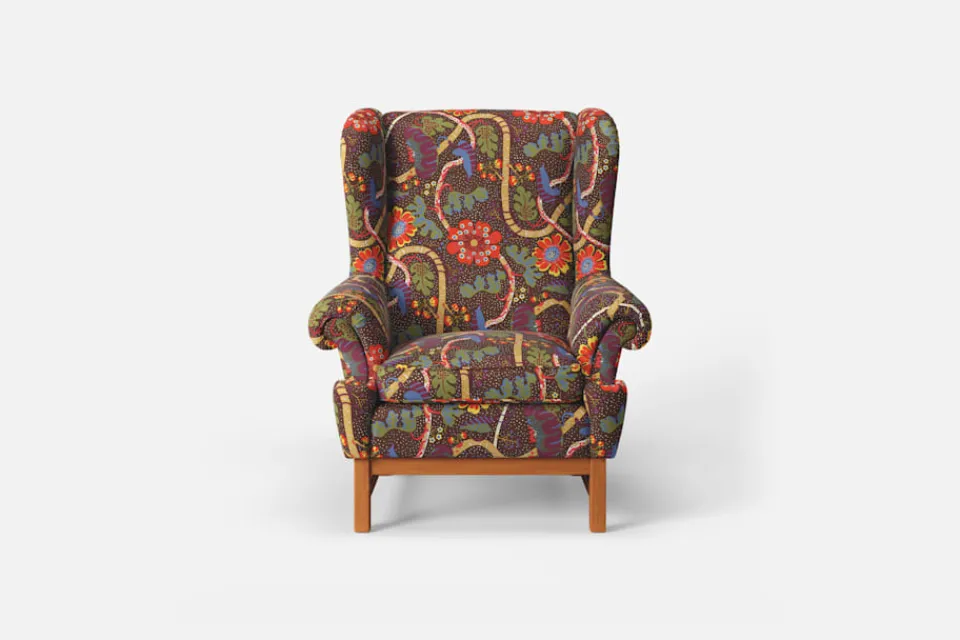 Fåtöljer*Ragnar Helsén Fåtölj 3543 Oxford Mirakel, Brun