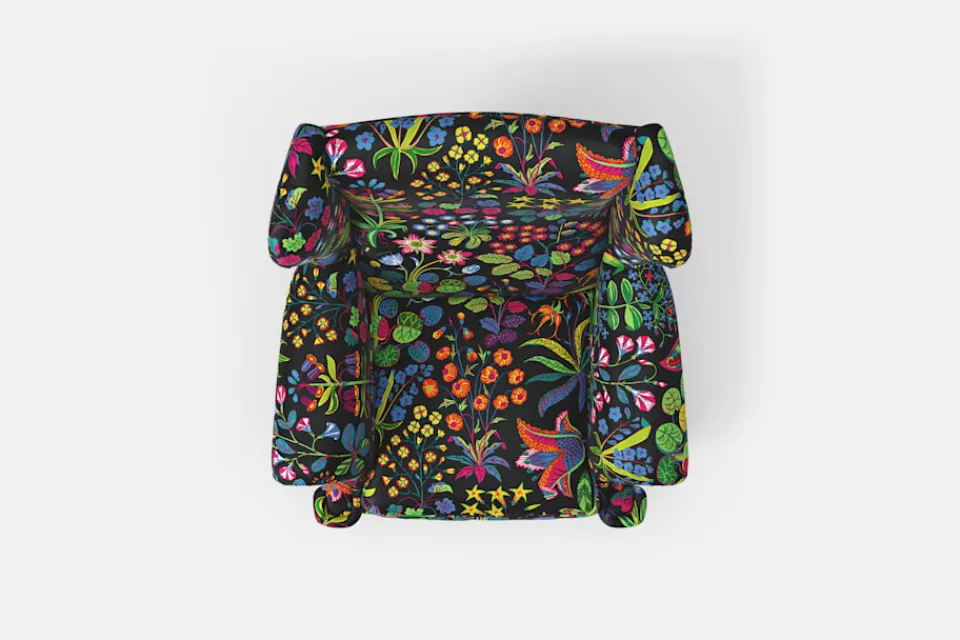 Fåtöljer*Ragnar Helsén Fåtölj 3543 Oxford Under Ekvatorn, Svart