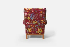 Fåtöljer*Ragnar Helsén Fåtölj 3543 Oxford Baranquilla, Vinröd