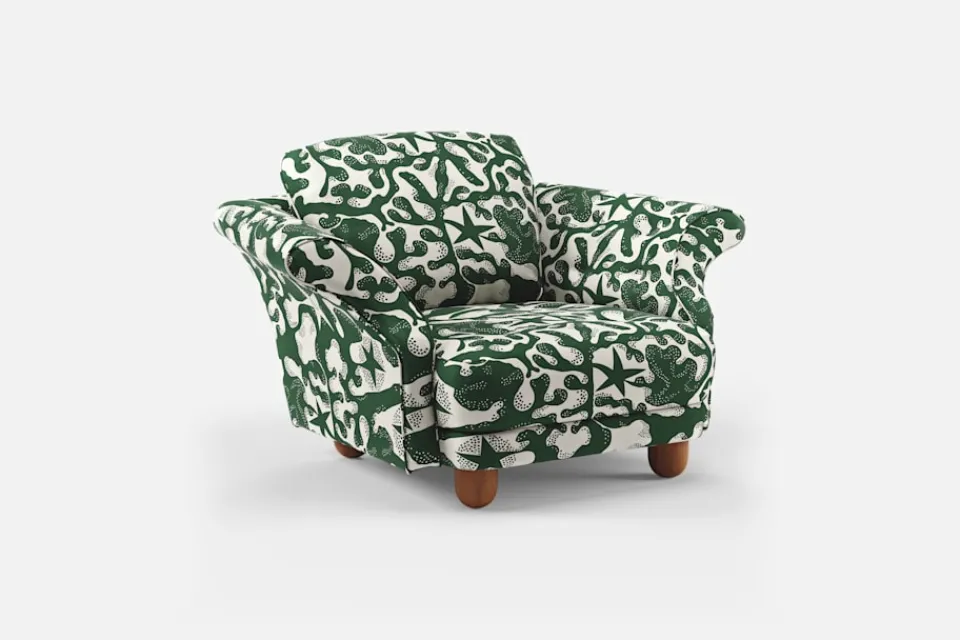 Fåtöljer*Josef Frank Fåtölj Liljevalchs Aristidia, Grön