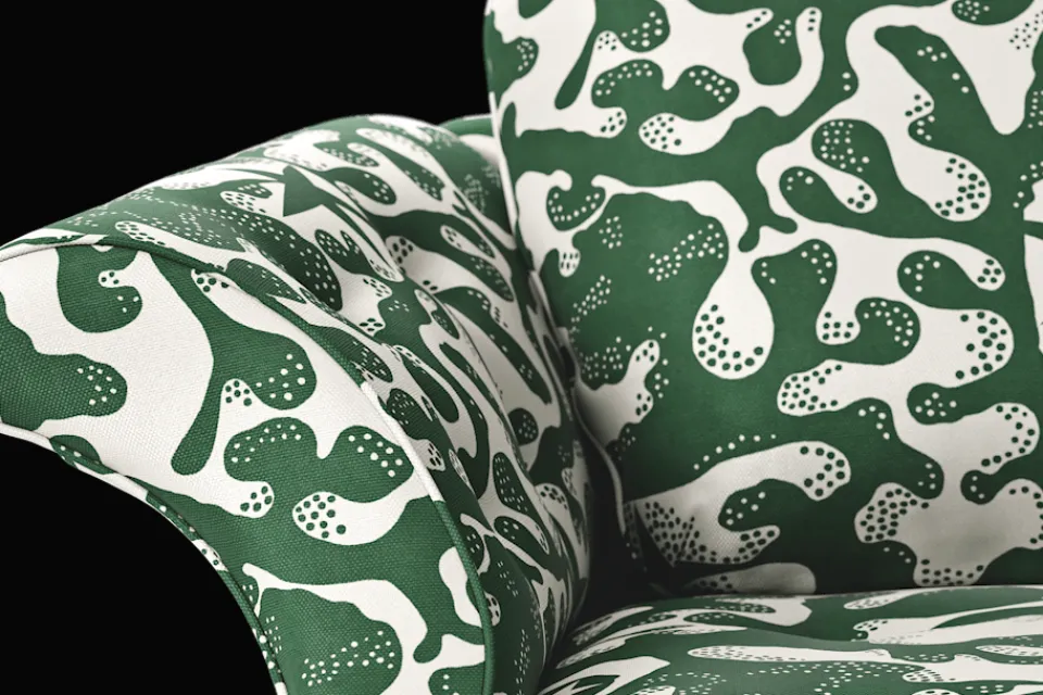 Fåtöljer*Josef Frank Fåtölj Liljevalchs Aristidia, Grön