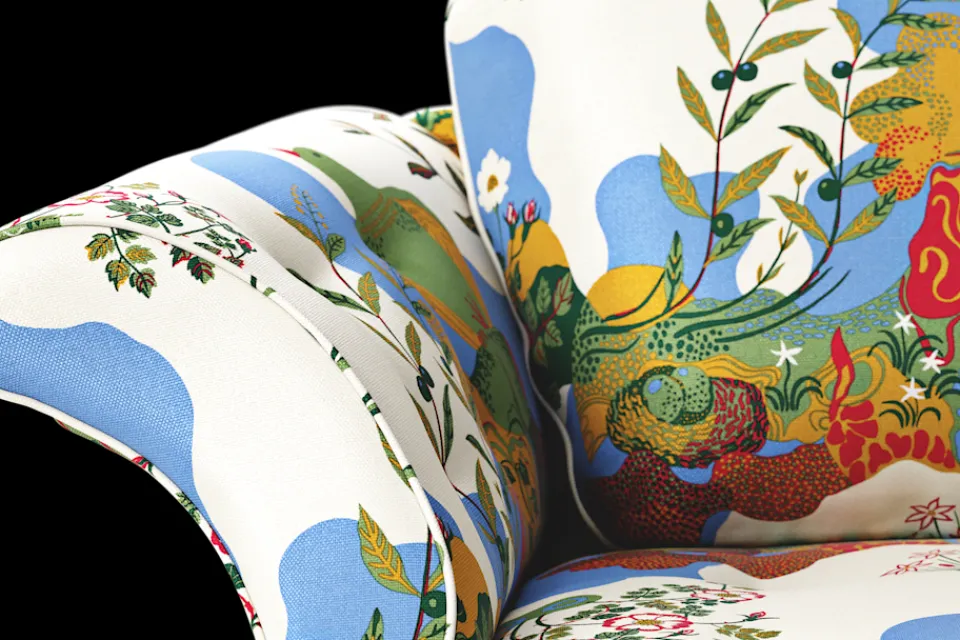 Fåtöljer*Josef Frank Fåtölj Liljevalchs Anakreon, Vit