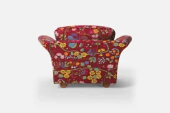 Fåtöljer*Josef Frank Fåtölj Liljevalchs Baranquilla, Vinröd