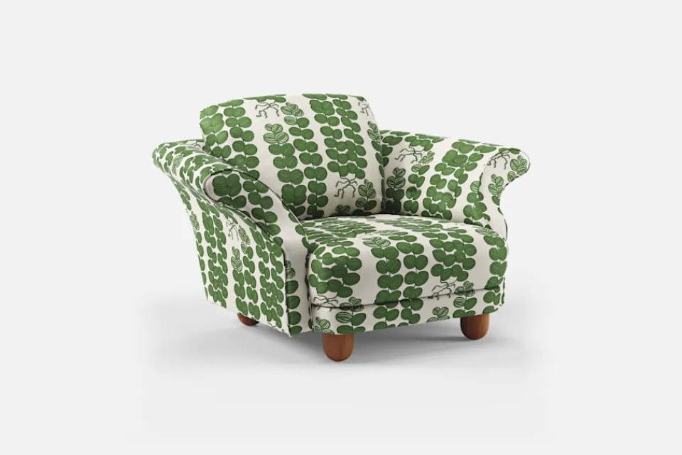 Fåtöljer*Josef Frank Fåtölj Liljevalchs Celotocaulis, Grön