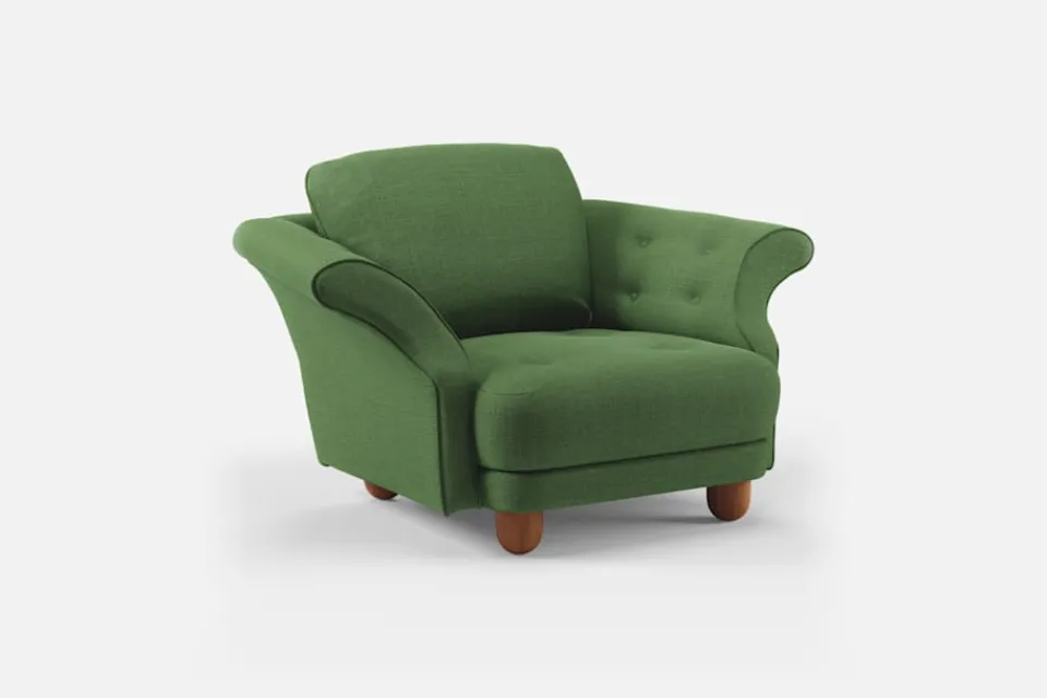 Fåtöljer*Josef Frank Fåtölj Liljevalchs Möbellin, Grön