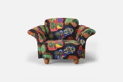 Fåtöljer*Josef Frank Fåtölj Liljevalchs Poisons, Svart