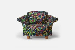 Fåtöljer*Josef Frank Fåtölj Liljevalchs Under Ekvatorn, Svart