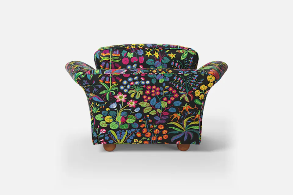 Fåtöljer*Josef Frank Fåtölj Liljevalchs Under Ekvatorn, Svart