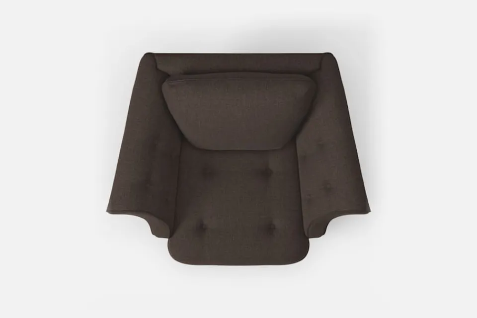 Fåtöljer*Josef Frank Fåtölj Liljevalchs Möbellin, Mörkbrun