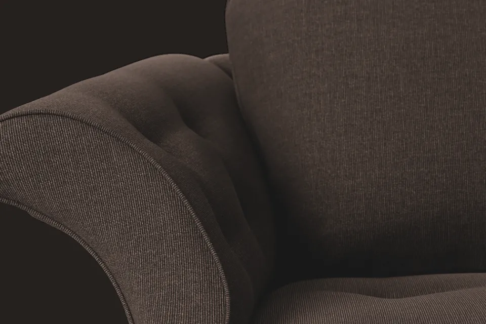 Fåtöljer*Josef Frank Fåtölj Liljevalchs Möbellin, Mörkbrun