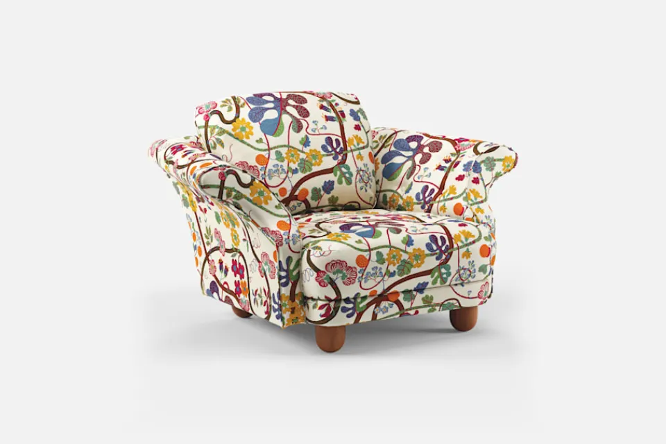 Fåtöljer*Josef Frank Fåtölj Liljevalchs Baranquilla, Vit