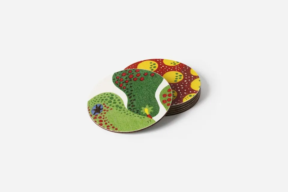 Underlägg & Tabletter*Josef Frank Glasunderlägg Vegetable Tree