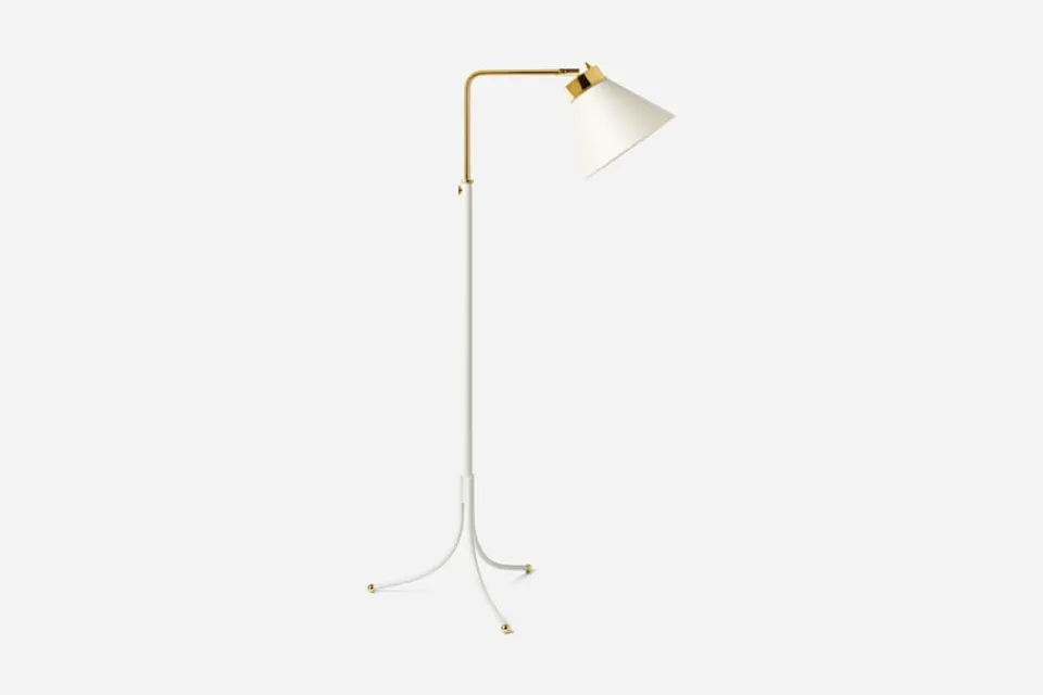 Golvlampor*Josef Frank Golvlampa 1842 Mässing, Vit