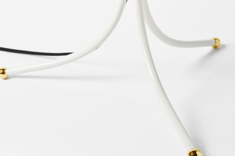 Golvlampor*Josef Frank Golvlampa 1842 Mässing, Vit